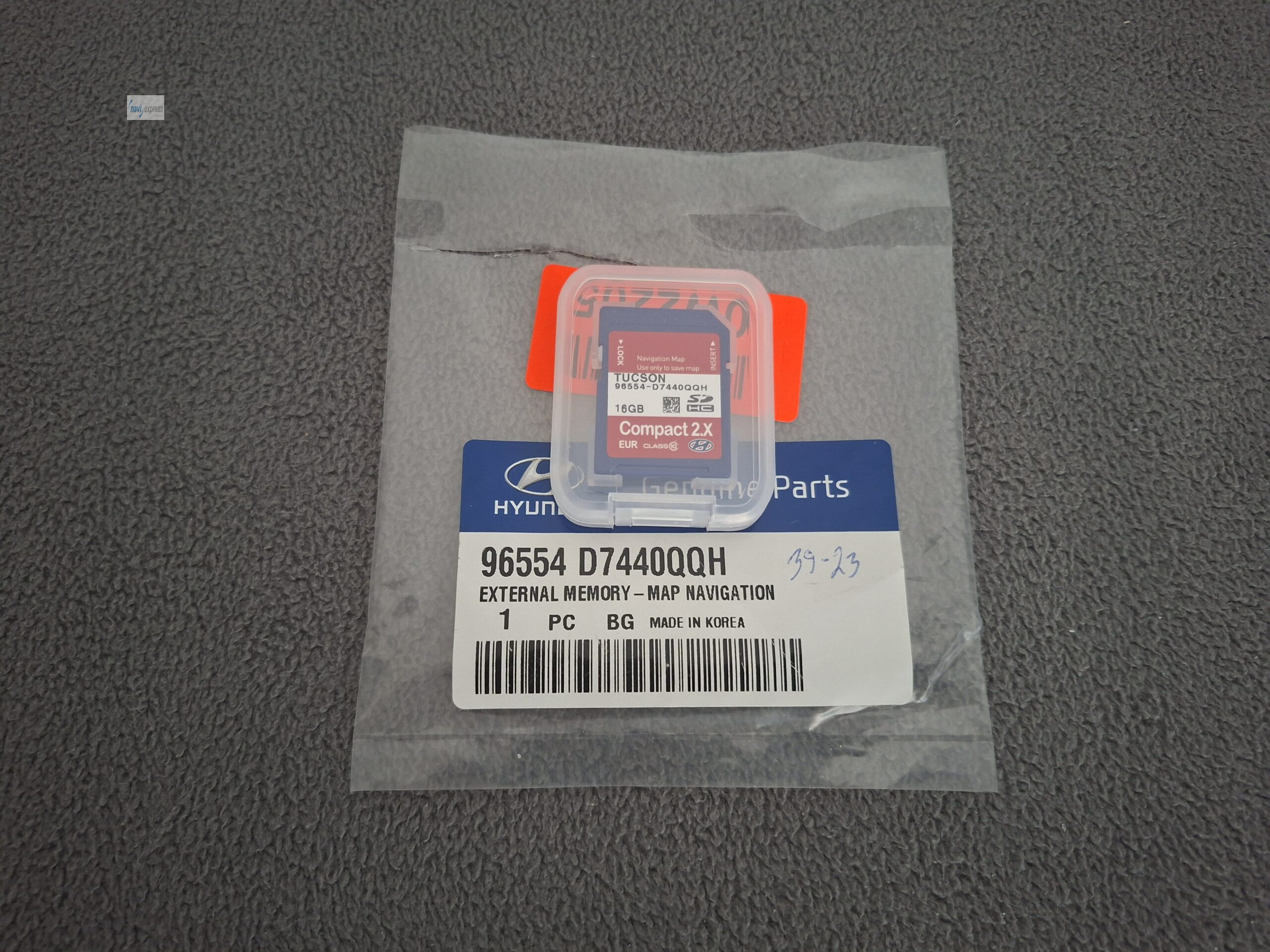 Navigation SD Karte Hyundai Tucson 2015-2017 Compact 2.X Europa 2023