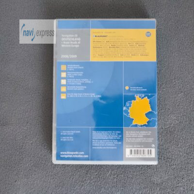 Navigation CD Set Blaupunkt Travelpilot DX DEUTSCHLAND 2008/2009 + Major Roads of Europe