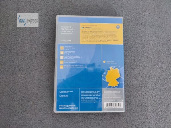 Navigation CD Set Blaupunkt Travelpilot DX DEUTSCHLAND 2008/2009 + Major Roads of Europe – Bild 2