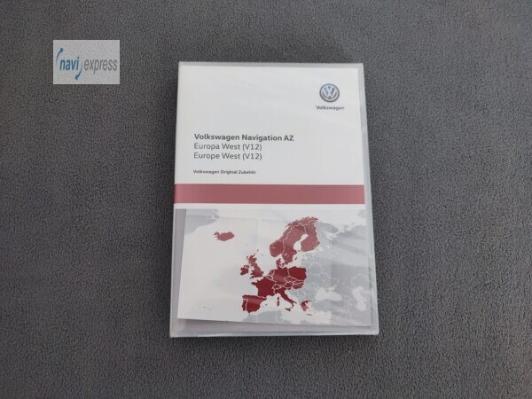 SD Karte Volkswagen Navigation AZ Europa West (V12) von 2020 3AA051866BE (NEU)