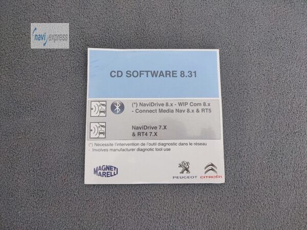 RT4 RT5 Final Software Update 8.31 NaviDrive WIP Com 7.x 8.x Peugeot Citroën