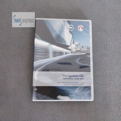 Opel CD500 Navi CD Deutschland Version 2016/2017 (nur für Modelljahr 2011)