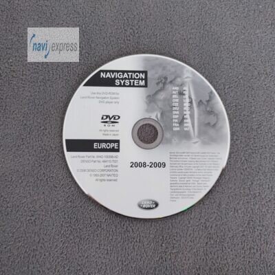 DVD Navigation Land Rover Freelander 2 Deutschland Europa 2008/2009