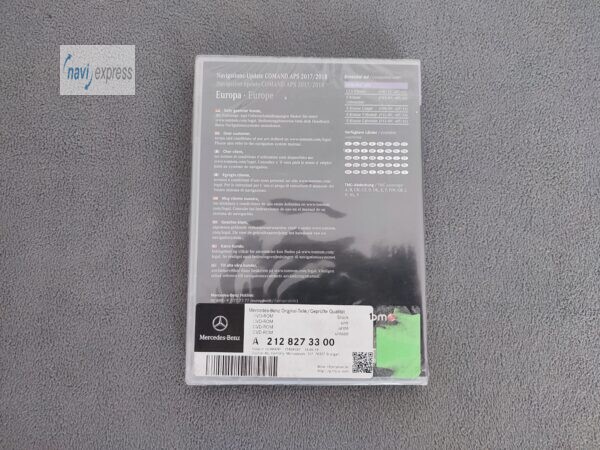 Mercedes-Benz Navigation DVD COMAND APS NTG4-212 Europa 2017/2018 Version 12.0 A2128273300 hellviolett (NEU) – Bild 3