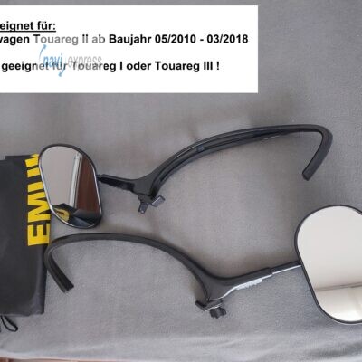 EMUK Wohnwagenspiegel 100174 Volkswagen Touareg II Typ 7P von 05/2010-03/2018