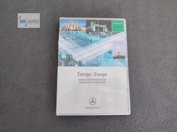 Mercedes-Benz Navigation DVD COMAND APS NTG1 Europa 2007 Version 6.0 Grün
