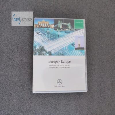 Mercedes Benz Navigations-DVD COMAND APS NTG1 Europa 2007 Version 6.0 Grün