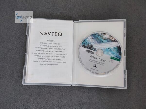 Mercedes Benz Navigations-DVD COMAND APS NTG1 Europa 2007 Version 6.0 Grün – Bild 3