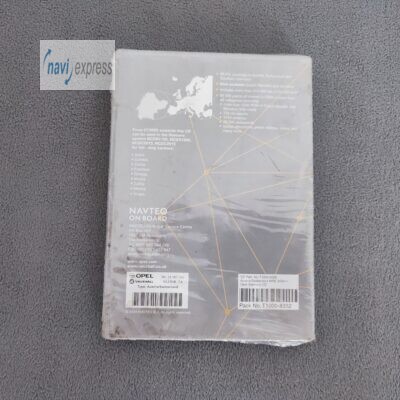 OPEL NCDR NCDC Navigations-CD Österreich Schweiz Norditalien Süddeutschland 2004