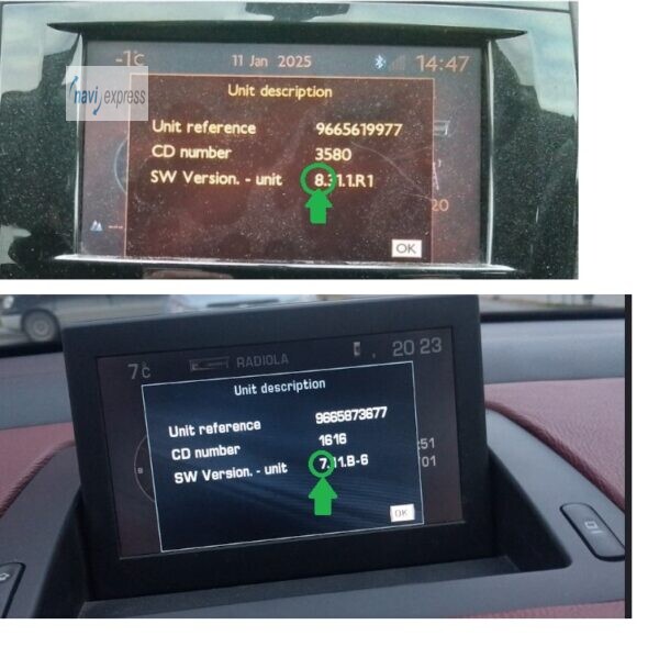 RT4 RT5 Final Software Update 8.31 NaviDrive WIP Com 7.x 8.x Peugeot Citroën - Image 3