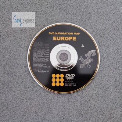 Toyota Navigations-DVD für TNS600 und TNS700 Europa 2006/2007