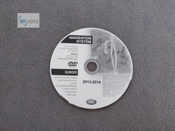 DVD Navigation Land Rover Freelander 2 Frankreich Spanien Portugal GB 2013/2014