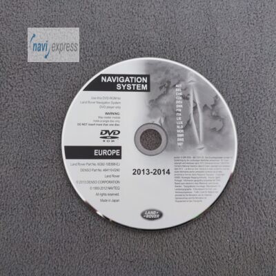 DVD Navigation Land Rover Freelander 2 Deutschland Skandinavien Italien 2013/2014