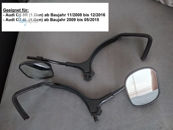 EMUK Wohnwagenspiegel 100709 für AUDI Q5 8R und AUDI Q7 4L