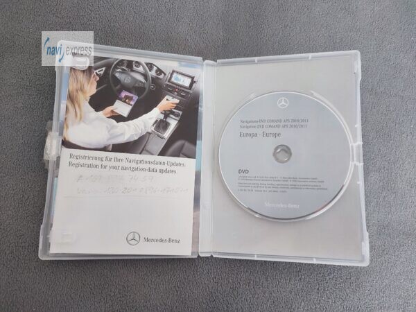 Mercedes-Benz Navigation DVD COMAND APS NTG2 Europa 2010/2011 - Image 4