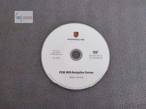 Porsche PCM 2.1 Navigations-DVD Europa 2005
