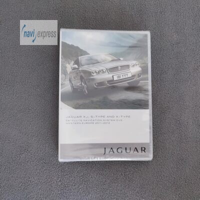 JAGUAR Satellite Navigation System DVD Western Europe 2011-2012 XJ S-Type X-Type