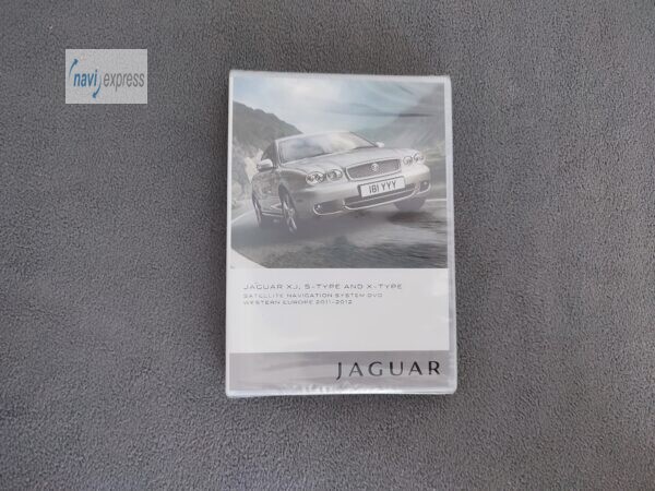 JAGUAR Satellite Navigation System DVD Western Europe 2011-2012 XJ S-Type X-Type
