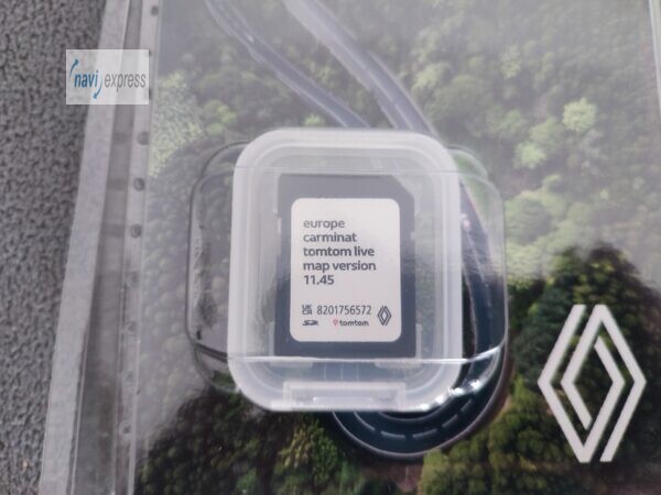Renault Carminat TomTom LIVE Navi SD Karte Europa 2025 Map Version 11.45 - Image 3
