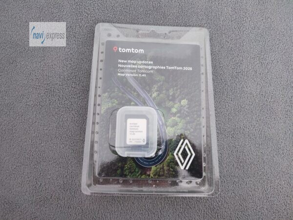 Renault Carminat TomTom Navi SD Karte Europa 2025 Map Version 11.45