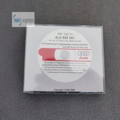 AUDI MMI 2G Software Update 5570 für Audi A6 A8 Q7 4L0998961 (NEU)