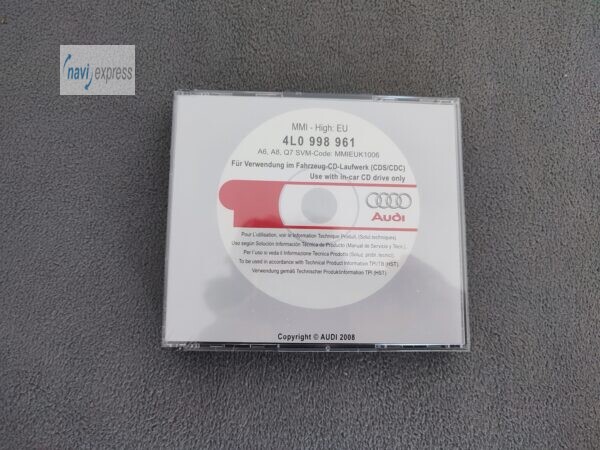 AUDI MMI 2G Software Update 5570 für Audi A6 A8 Q7 4L0998961 (NEU)