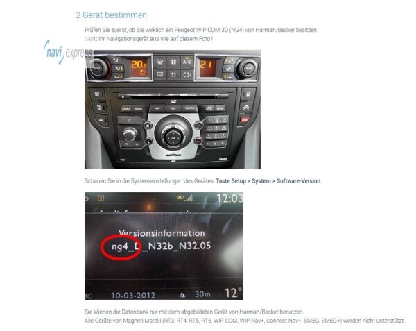 DVD Navigation NaviDrive 3D / WIP COM 3D (NG4) EUROPA 2016 Peugeot Citroën – Bild 3