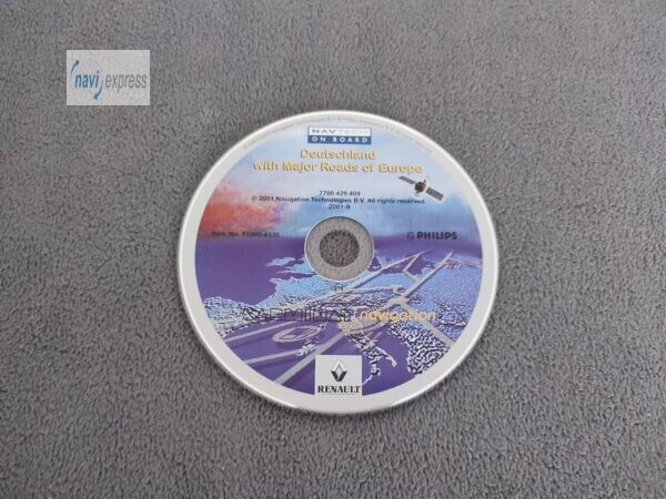 Renault Carminat Informee 1 Navigation CD Deutschland 2001
