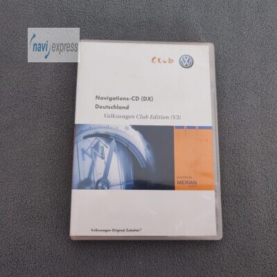 Navigations-CD DX Deutschland V3 von 2005 Volkswagen MCD MFD RNS2 RNS MFD2 Audi BNS 4.X RNS 4.X