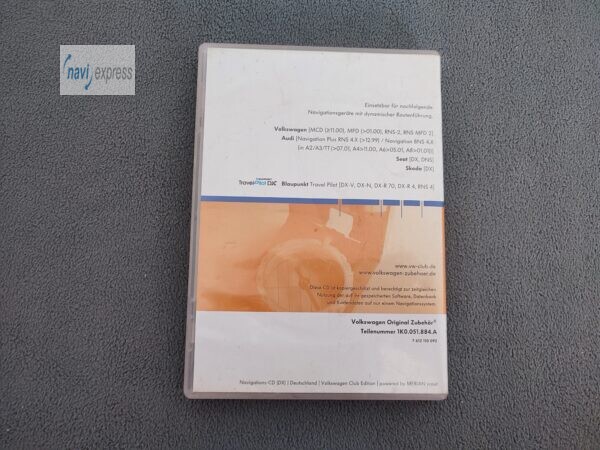 Navigations-CD DX Deutschland V3 von 2005 Volkswagen MCD MFD RNS2 RNS MFD2 Audi BNS 4.X RNS 4.X – Bild 2