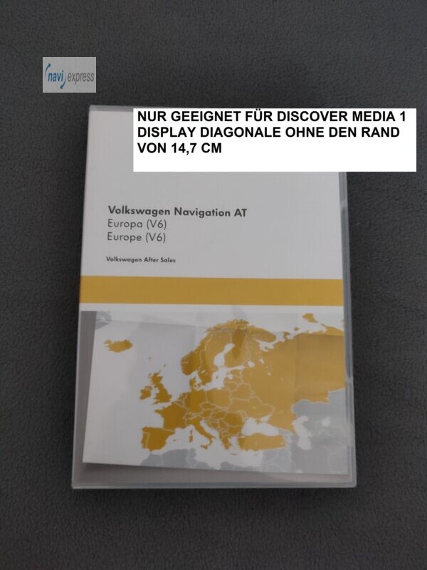 Volkswagen Navigation AT SD Karte Europa V6 von 2015 für Discover Media 1 5G0919866Q