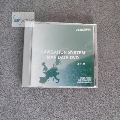 Nissan Birdview Xanavi X6.0 Navigation DVD Deutschland Westeuropa 2003 E0E190R