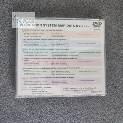 Nissan Birdview Xanavi X6.0 Navigation DVD Deutschland Westeuropa 2003 E0E190R