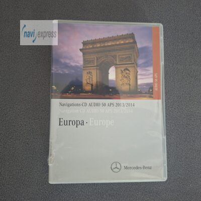 Mercedes Navigation CD Set Audio 50 APS NTG2 Europa 2013/2014 Version 15.0 A1698278959