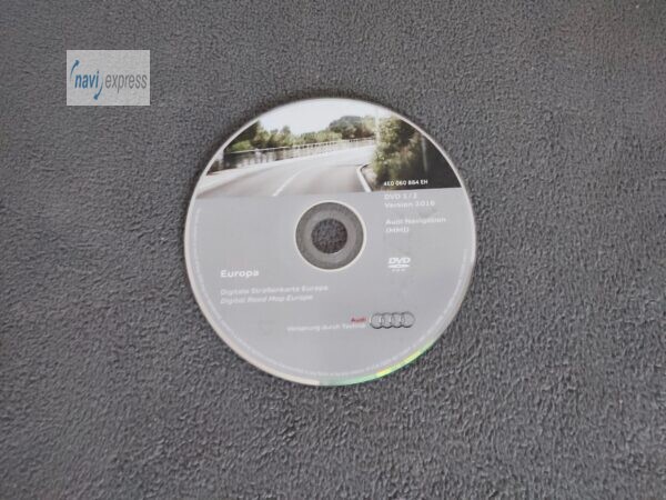 AUDI MMI 2G Navigation DVD Deutschland + Westeuropa 2016