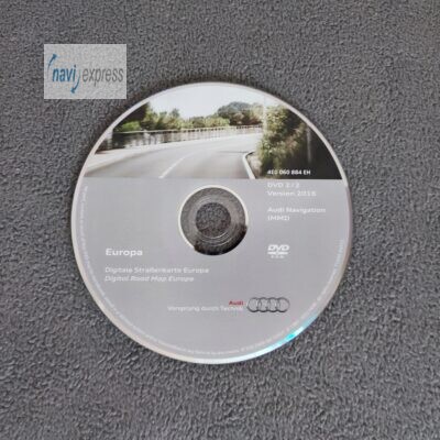 AUDI MMI 2G Navigation DVD Deutschland + Osteuropa 2016