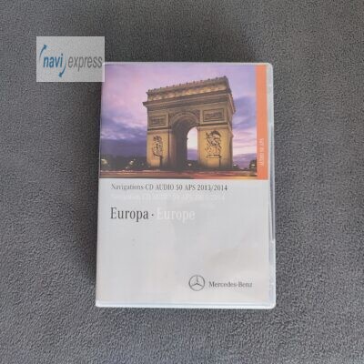 Mercedes Navigation CD Set Audio 50 APS NTG2 Europa 2013/2014 Version 15.0 A1698278959