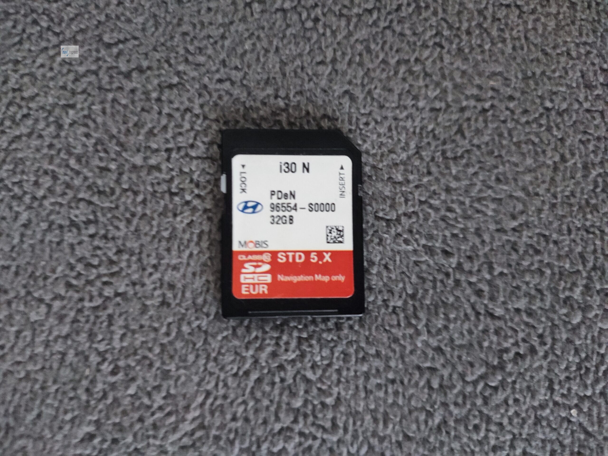 Original SD Karte Navigation Hyundai i30 N von 2017-2020 Europa 2024 STD5.X Standard Class Gen5