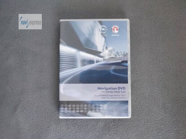 OPEL DVD 800 Navi DVD mit Modelljahr 2009/2010 Europa 2014/2015
