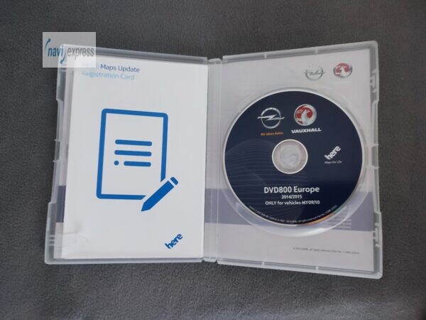 OPEL DVD 800 Navi DVD mit Modelljahr 2009/2010 Europa 2014/2015 - Image 3