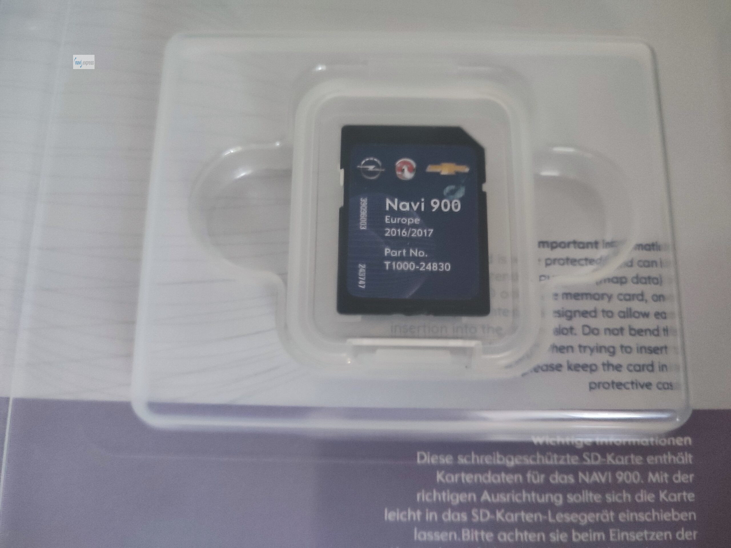 Opel NAVI 900 NAVI 600 Navigation SD Karte Europa 2016/2017 – Bild 3