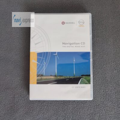 OPEL CD70 Navi CD Deutschland + Hauptstraßen Westeuropa 2008/2009