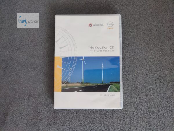 OPEL CD70 Navi CD Deutschland + Hauptstraßen Westeuropa 2008/2009