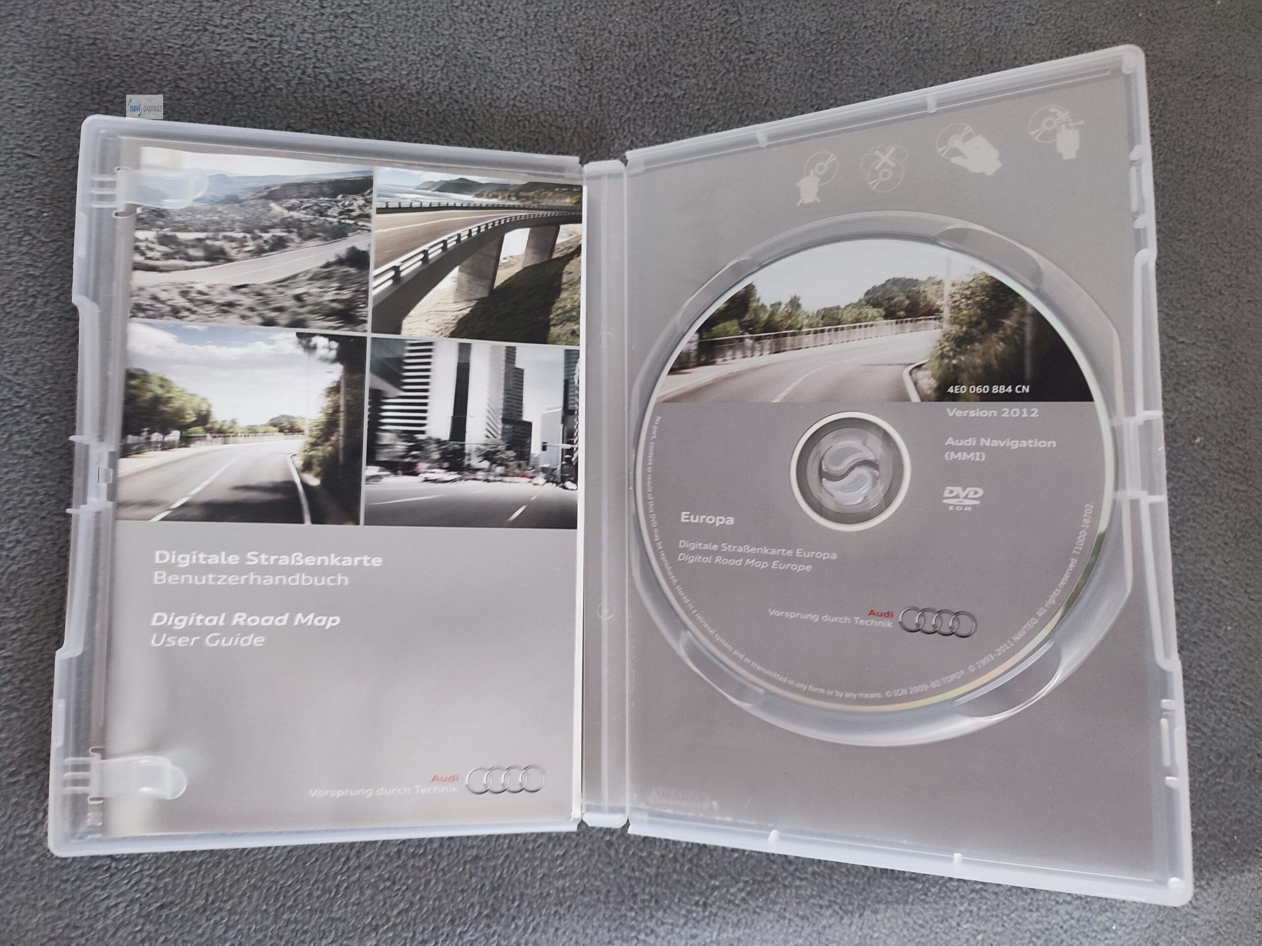 AUDI MMI 2G Navigation DVD Europa 2012 4E0060884CN – Bild 3