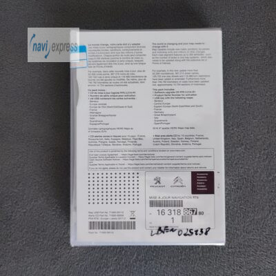 Navigation Update RT6 Peugeot Citroen EUROPA 2017 eMyWay / WIP Nav+ (RT6)