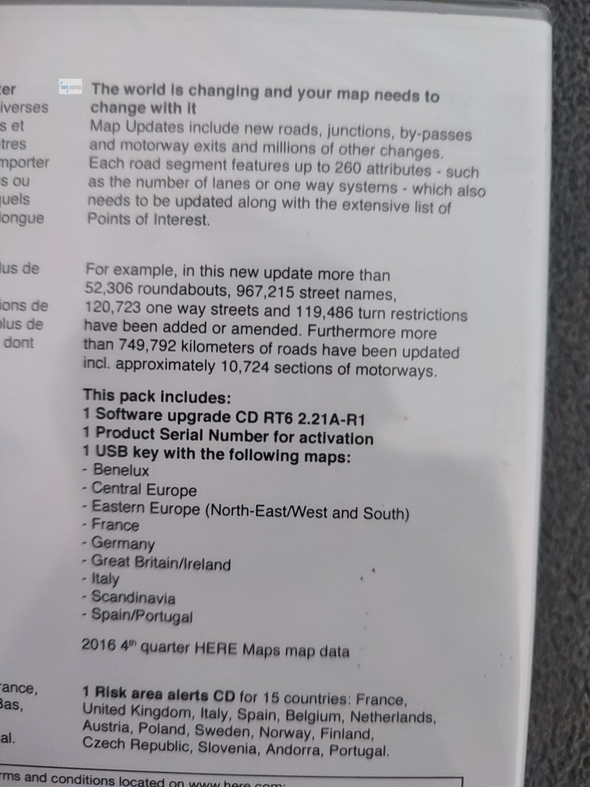 Navigation Update RT6 Peugeot Citroen EUROPA 2017 eMyWay / WIP Nav+ (RT6) – Bild 3