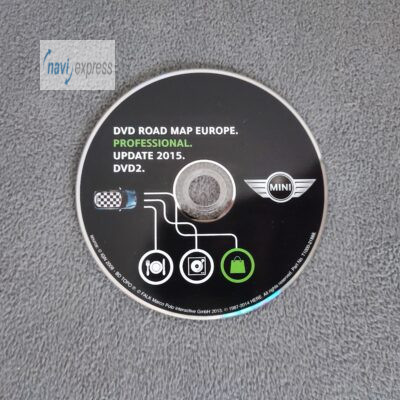 MINI PROFESSIONAL CCC Navigation DVD Deutschland Alpen Italien 2015 (NEU)