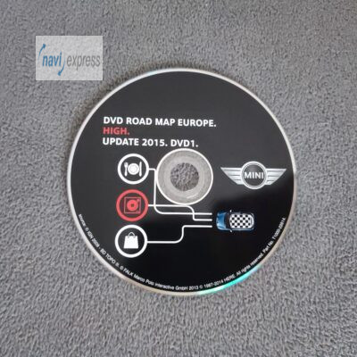 MINI Navigation DVD HIGH MK4 Deutschland Westeuropa 2015 (NEU)