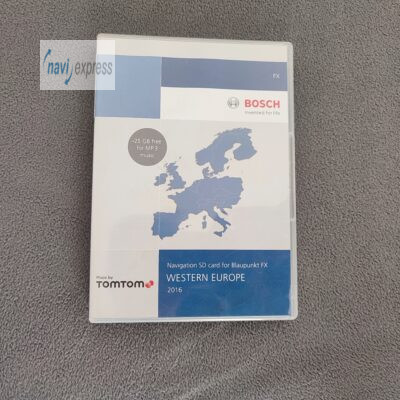 Bosch Navigation SD Karte für Blaupunkt FX Westeuropa 2016