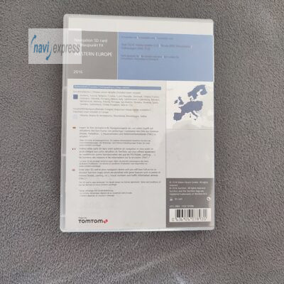 Bosch Navigation SD Karte für Blaupunkt FX Westeuropa 2016